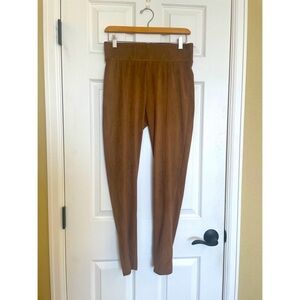 Seven7 faux suede skinny leggings